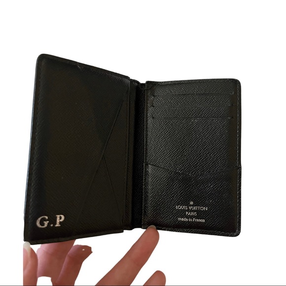 VINTAGE LOUIS VUITTON Men’s Bifold Damier Infini Leather Wallet in Graphite - Picture 3 of 8